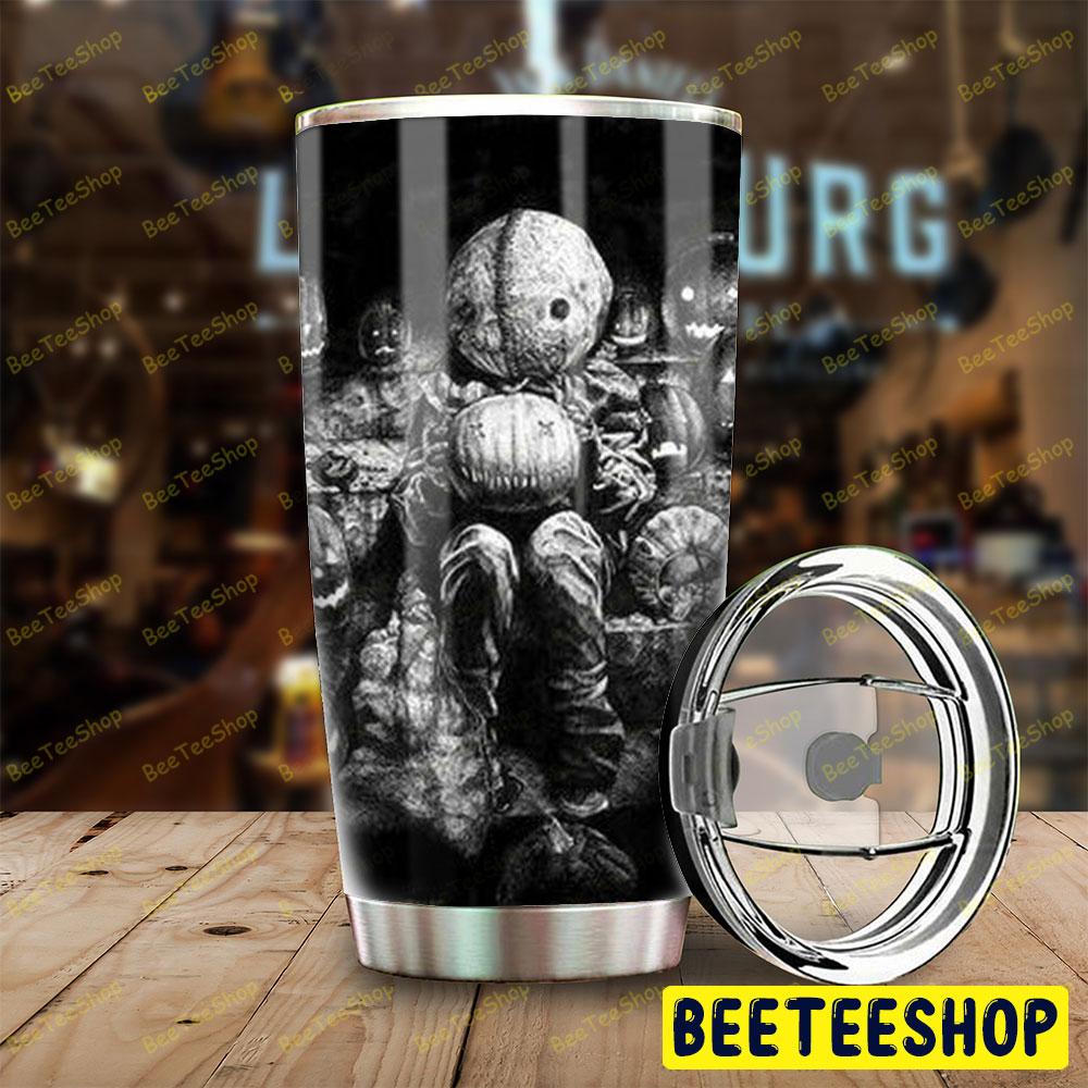 Black And White Sam Pumpkin Trick ‘R Treat Halloween Beeteeshop Tumbler