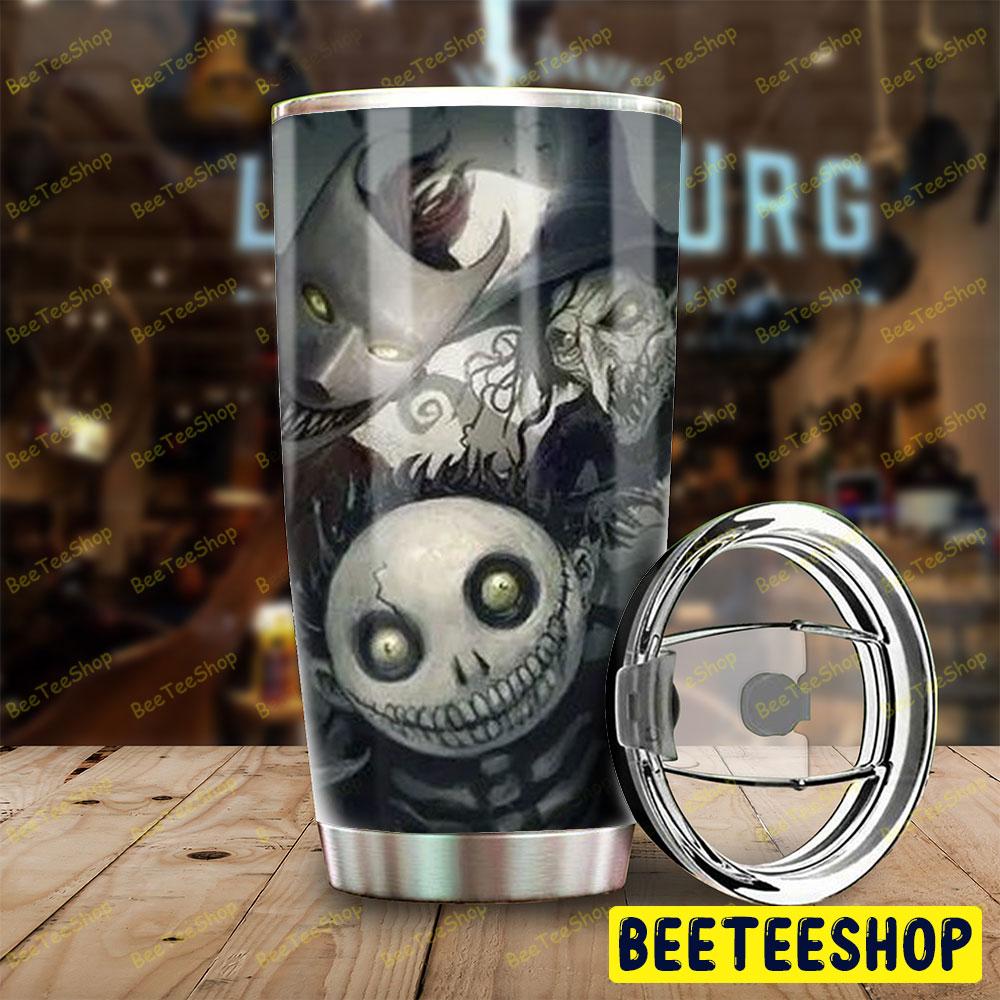 Black Art Jack With Friends The Nightmare Before Christmas Halloween Beeteeshop Tumbler