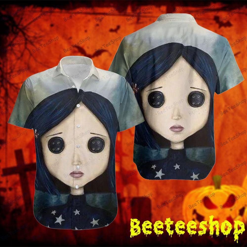 Black Eye Coraline Jones Halloween Beeteeshop Hawaii Shirt