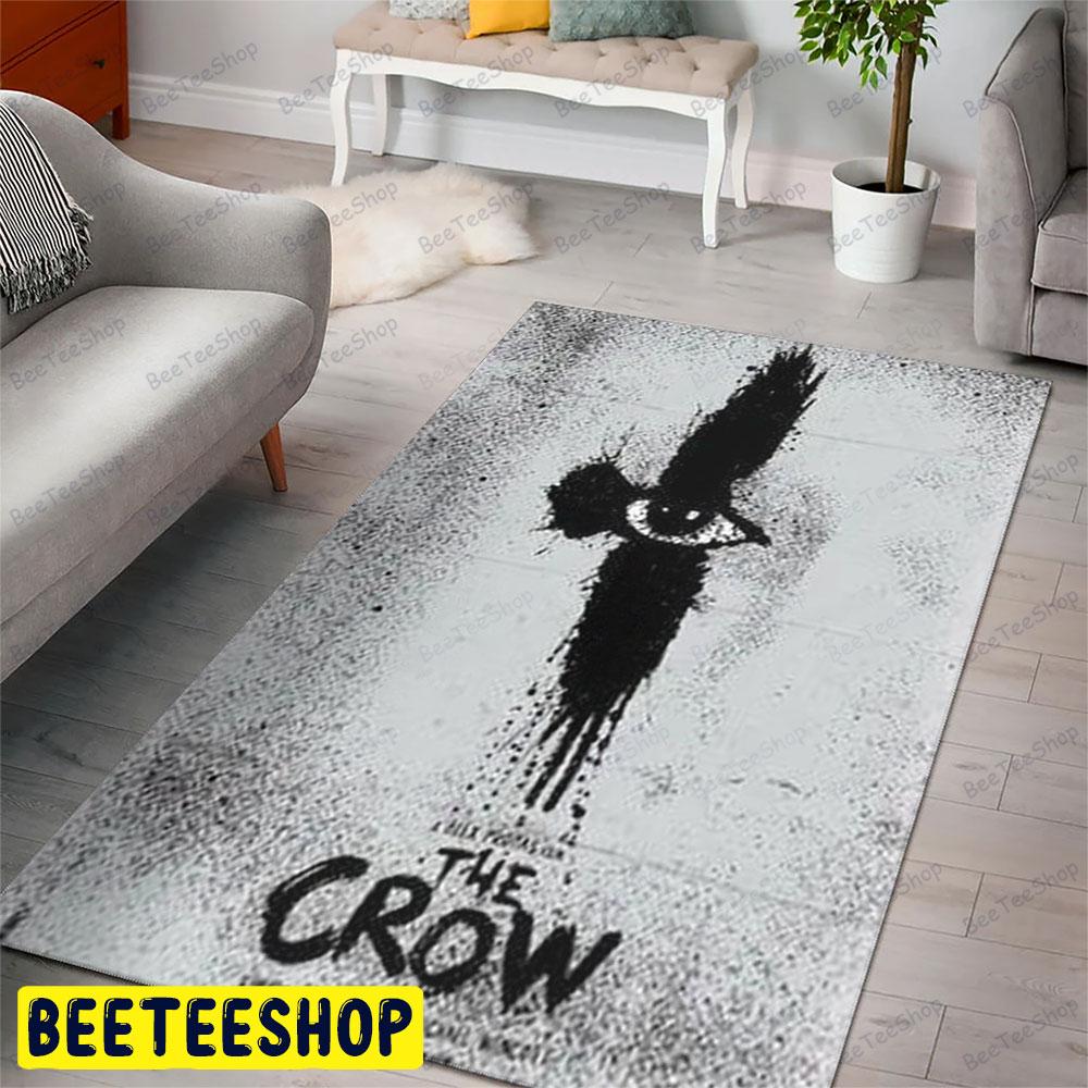 Black Eye The Crow Halloween Beeteeshop Rug Rectangle