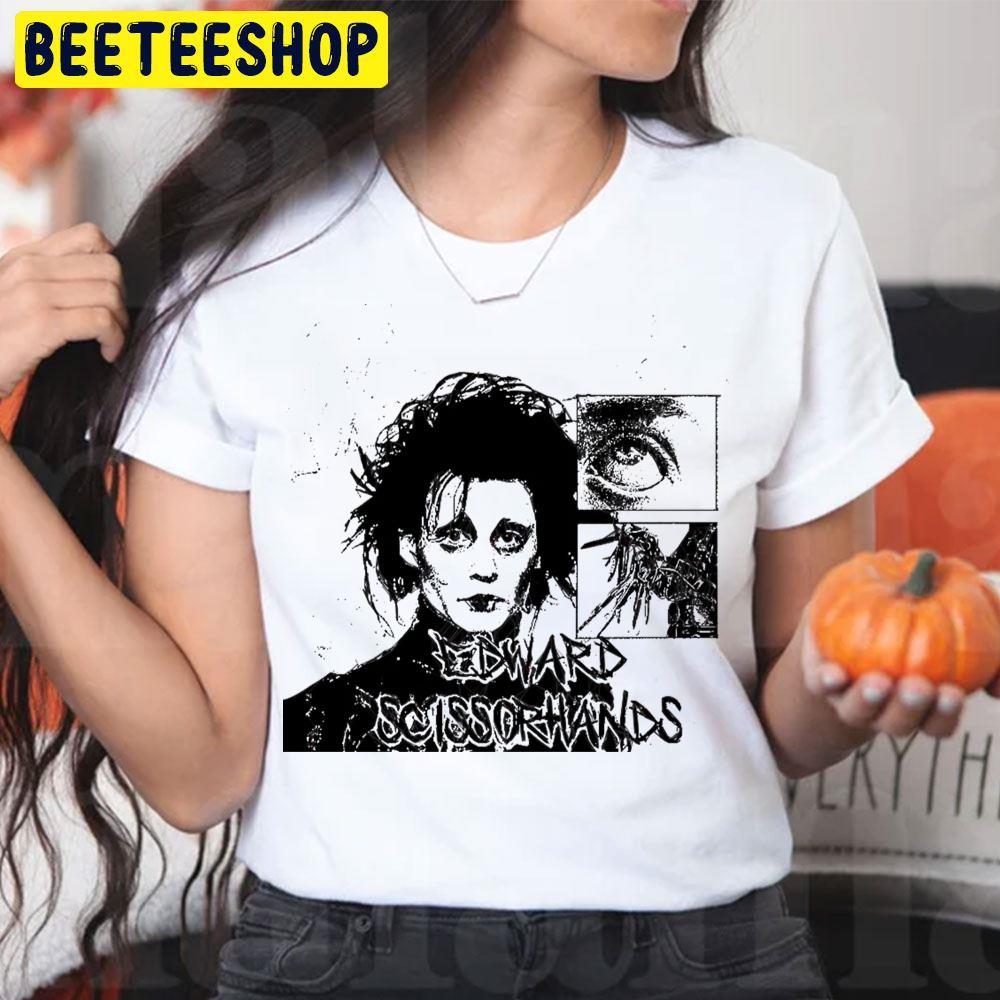 Black Ink Edward Scissorhands Halloween Beeteeshop Trending Unisex T-Shirt