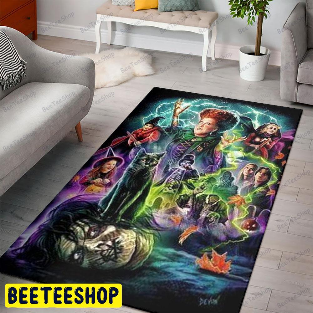 Black Magic Hocus Pocus Halloween Beeteeshop Rug Rectangle