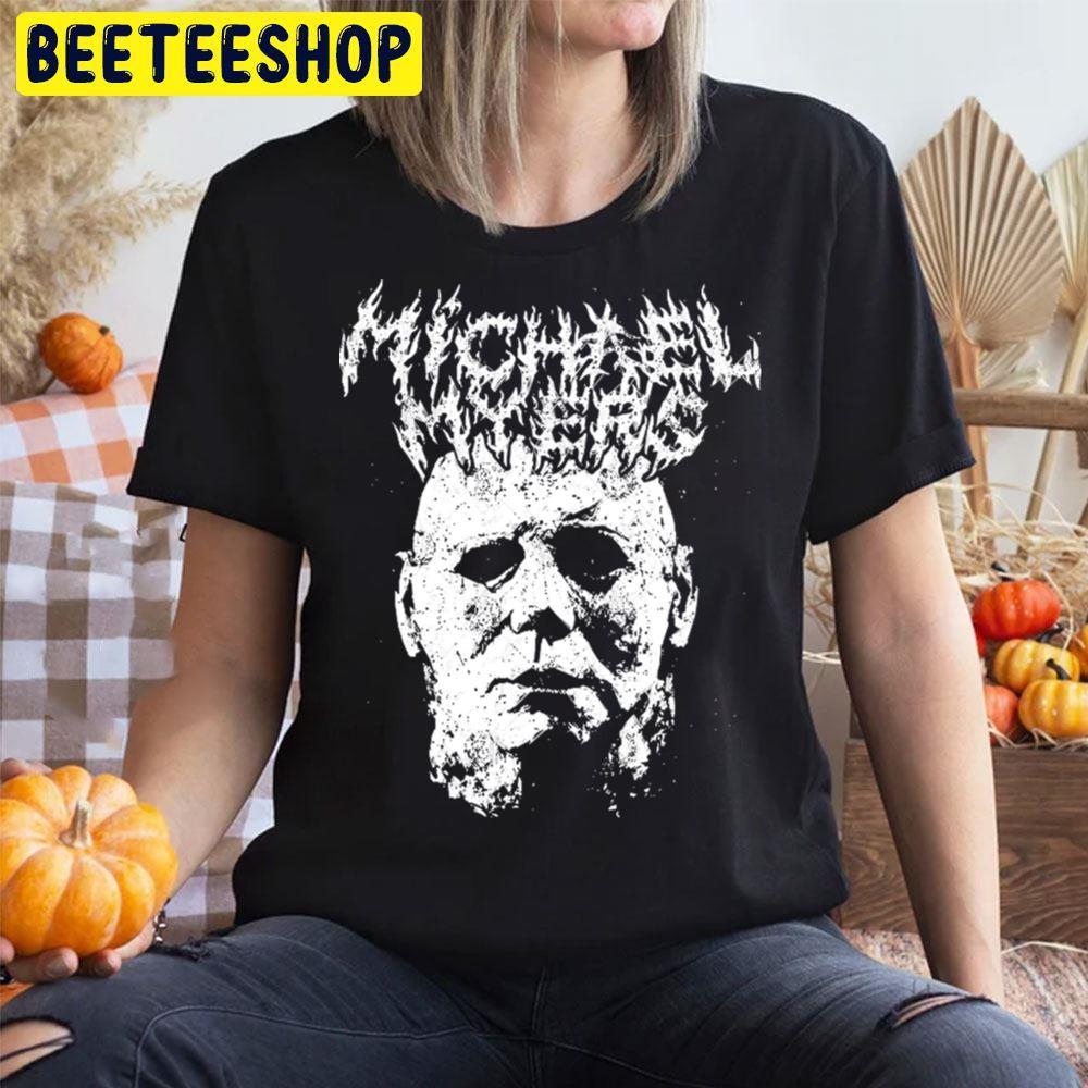 Black Metal Michael Myers Halloween Beeteeshop Trending Unisex T-Shirt