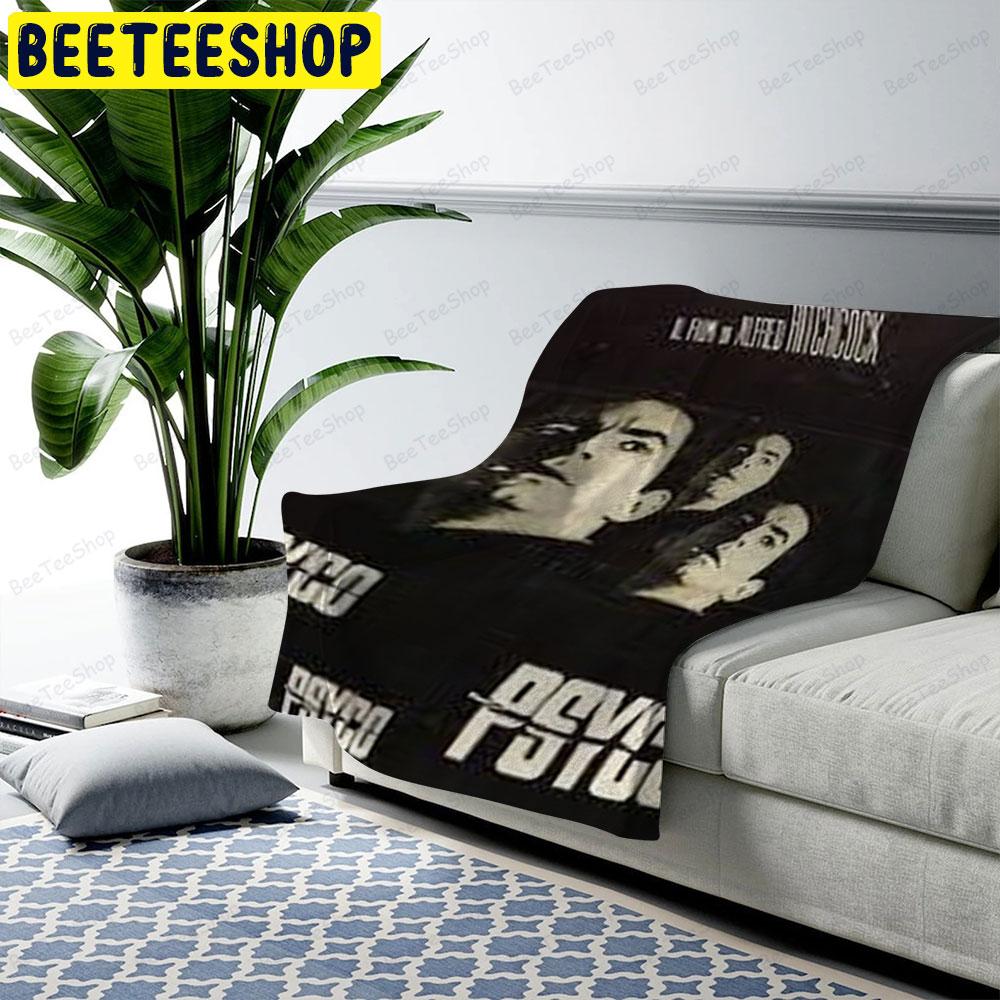 Black Movie Psycho Halloween Beeteeshop US Cozy Blanket