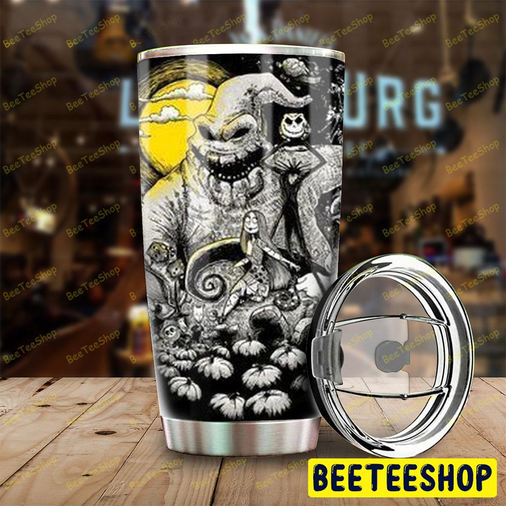 Black Night Oogie Boogie Jack Skellington The Nightmare Before Christmas Halloween Beeteeshop Tumbler