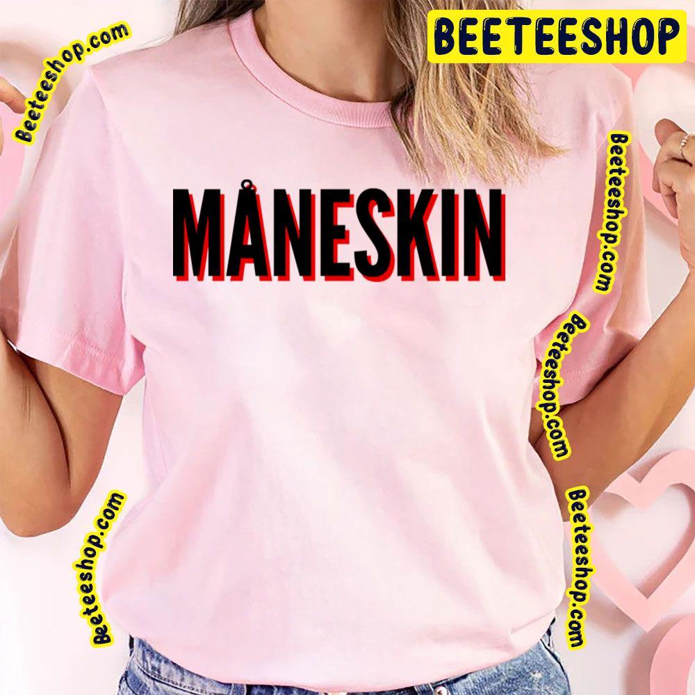 Black On Red Maneskin Beeteeshop Trending Unisex T-Shirt