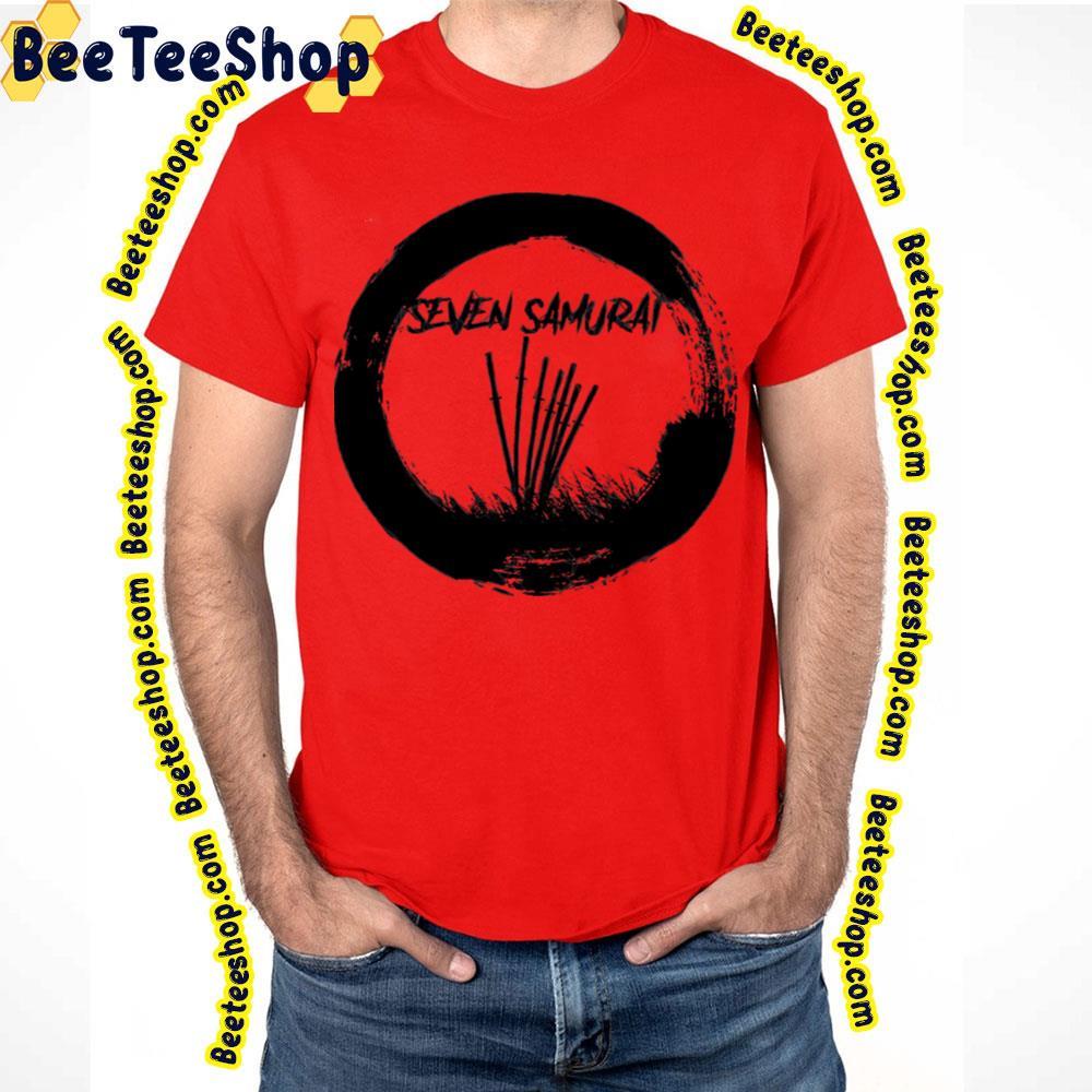 Black Seven Samurai Beeteeshop Trending Unisex T-Shirt