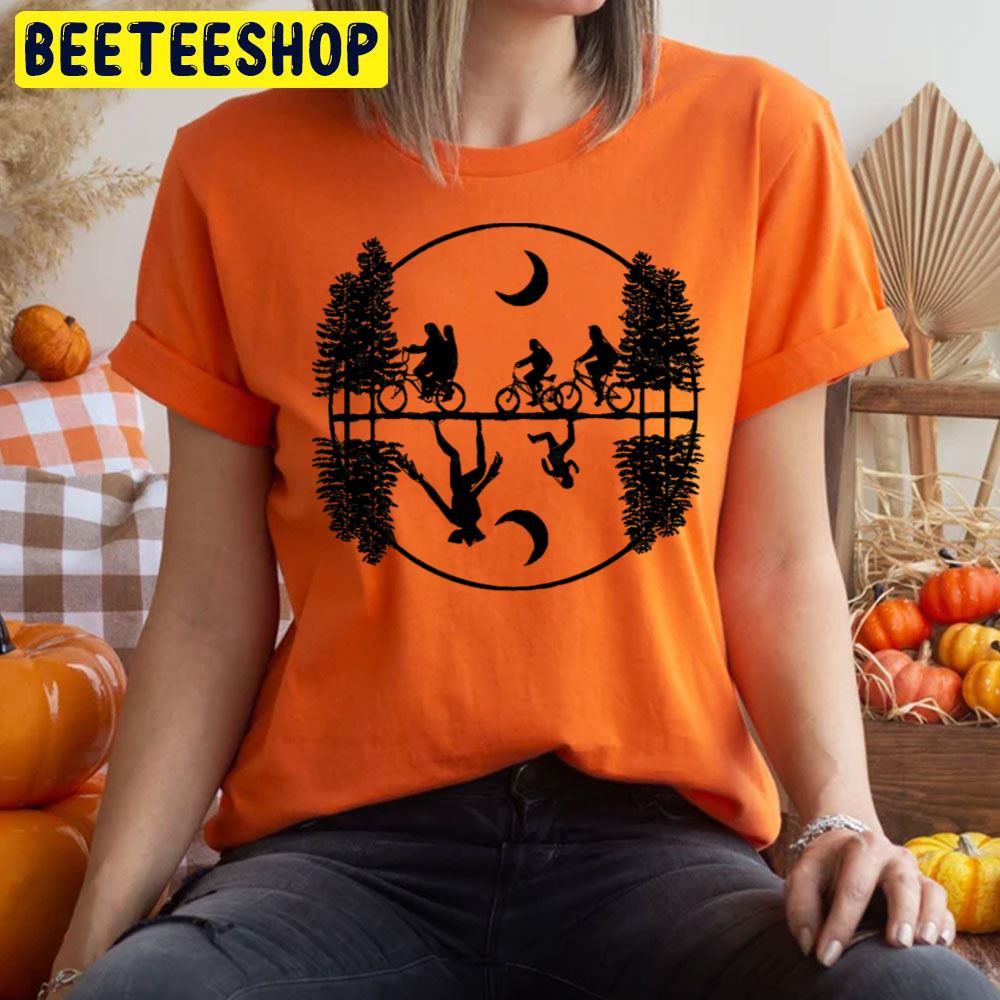 Black Silhouette Stranger Things Halloween Beeteeshop Trending Unisex T-Shirt