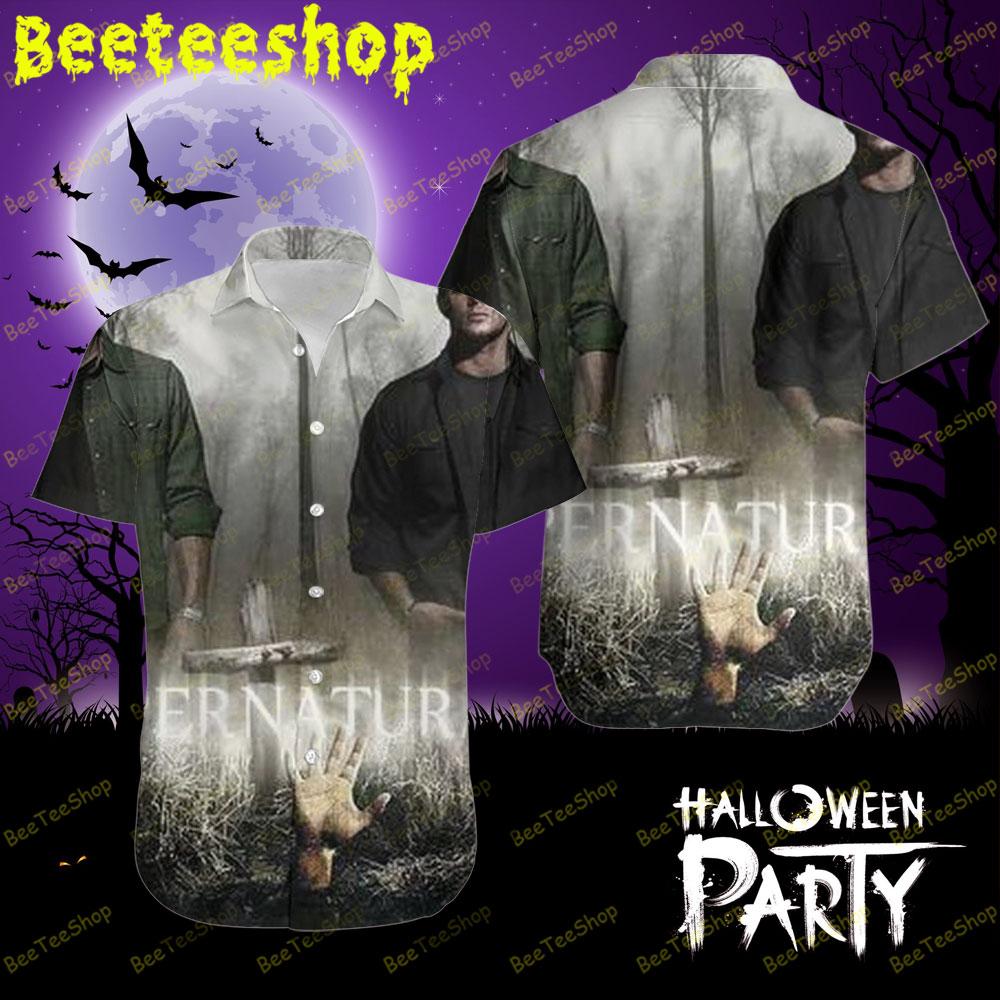 Black Style Hand Supernatural Halloween Beeteeshop Hawaii Shirt