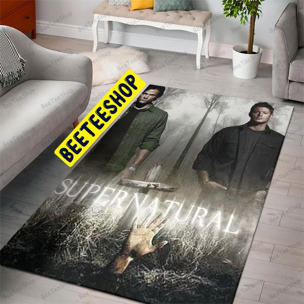 Black Style Hand Supernatural Halloween Beeteeshop Rug Rectangle