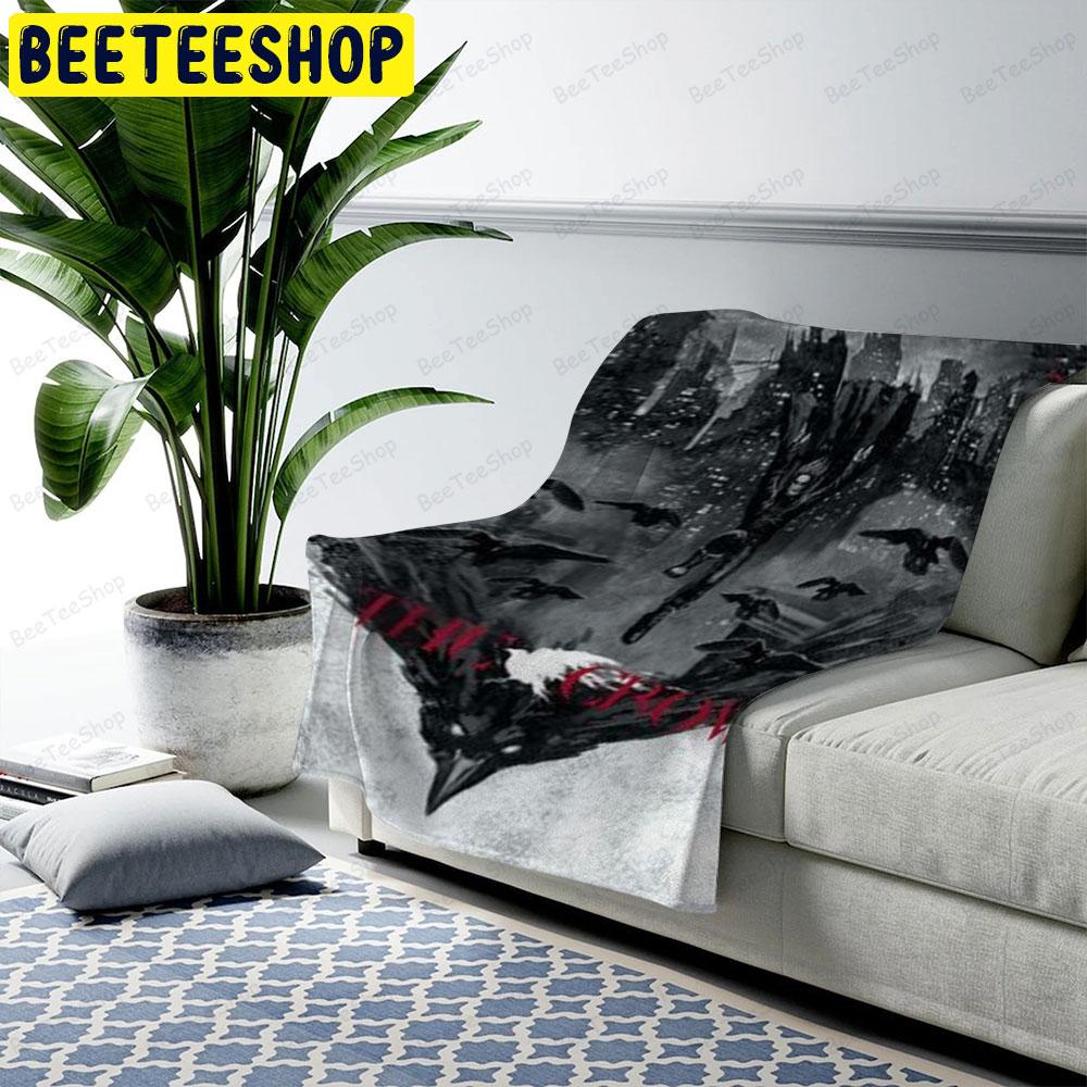 Black Style Top Dollar The Crow Halloween Beeteeshop US Cozy Blanket