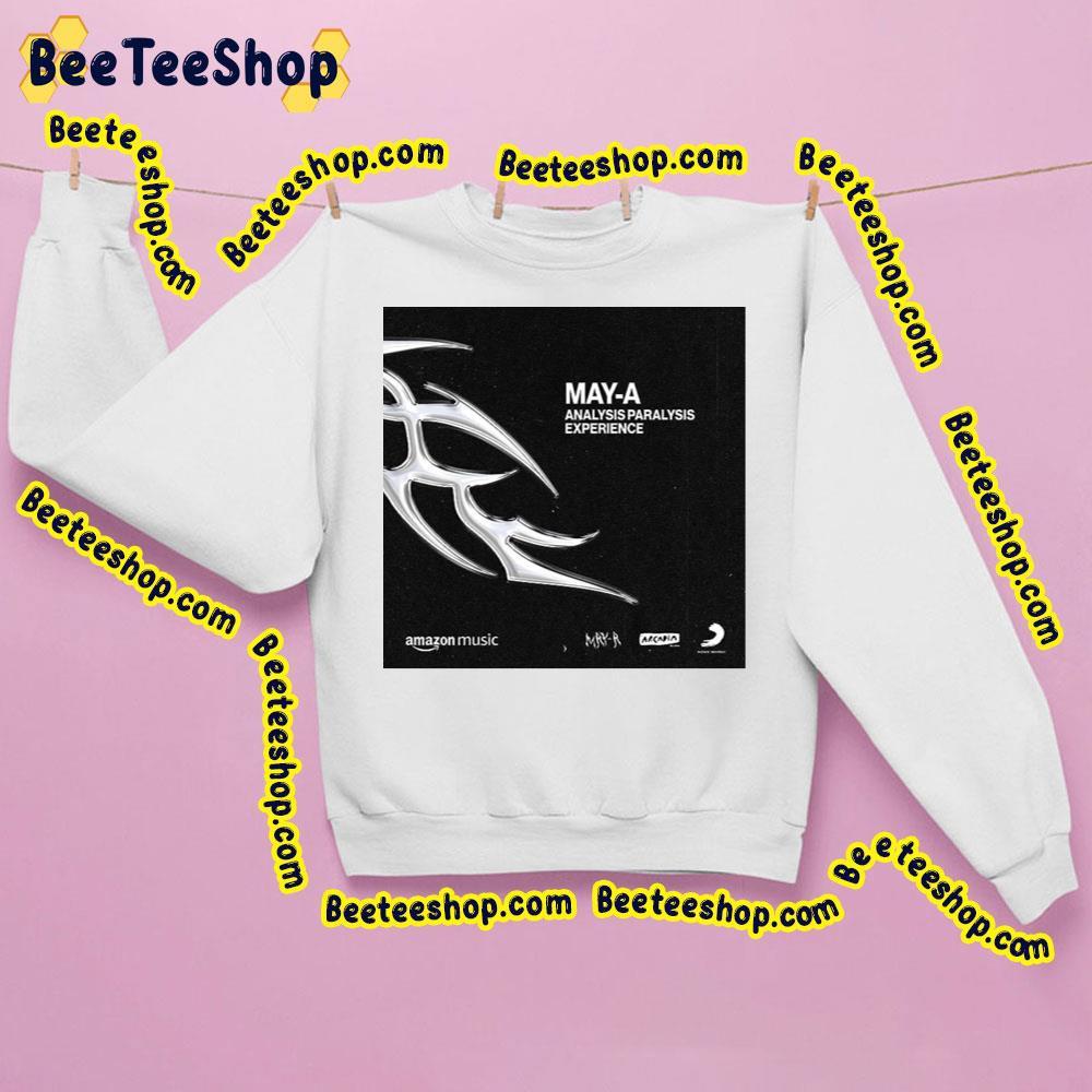 Black White Art May-A – Analysis Paralysis 2023 Beeteeshop Trending Unisex Sweatshirt