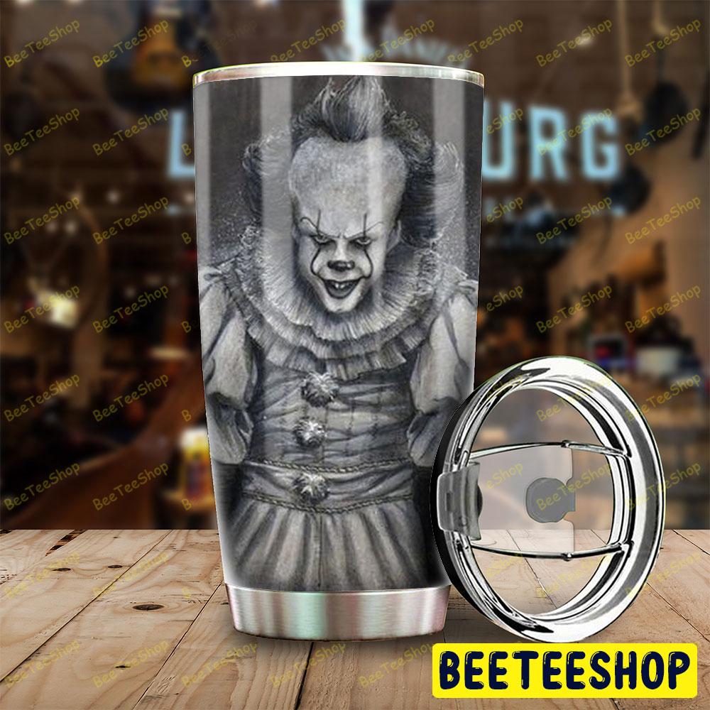 Black White Style Movie It Halloween Beeteeshop Tumbler