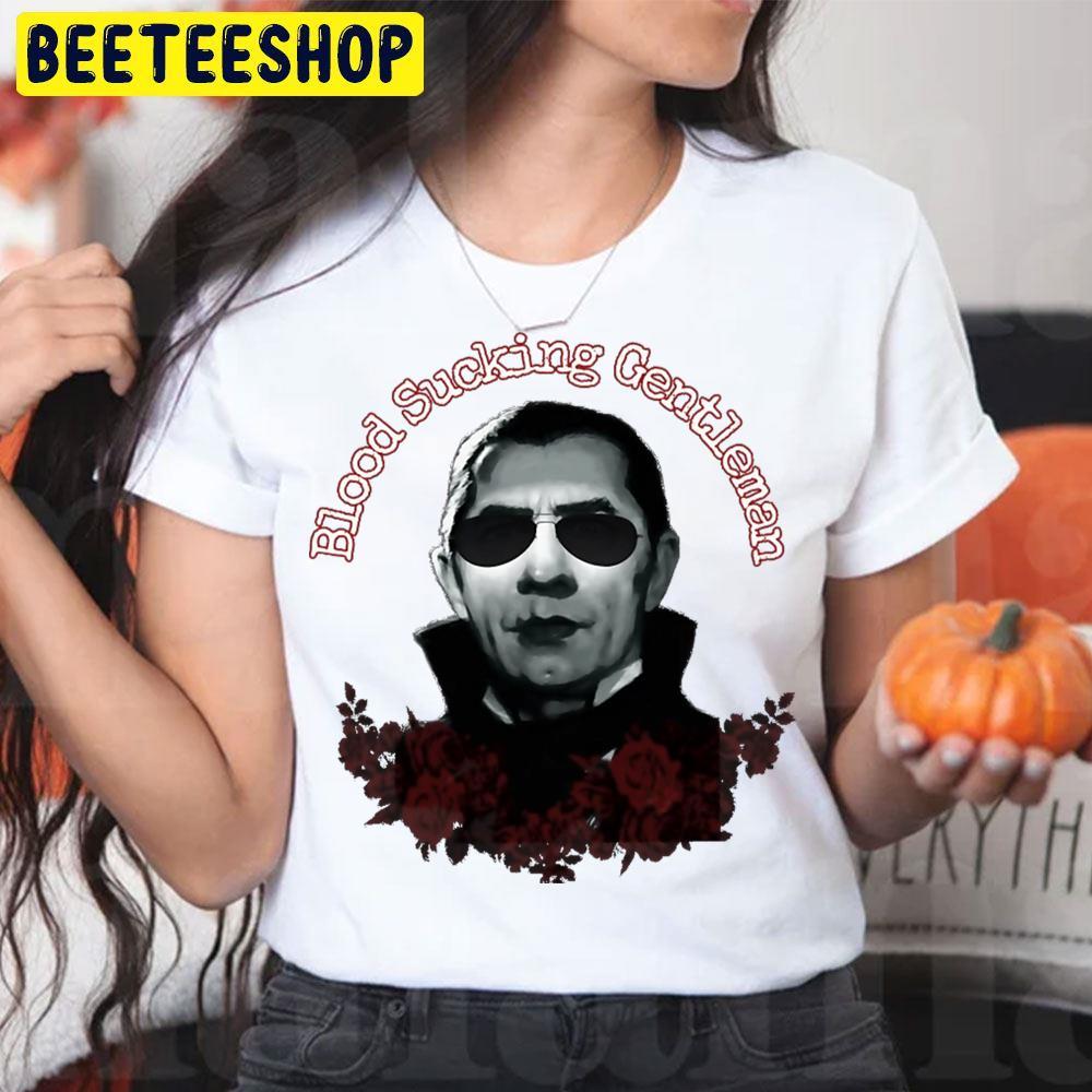 Blood Sucking Gentleman Dracula Halloween Beeteeshop Trending Unisex T-Shirt