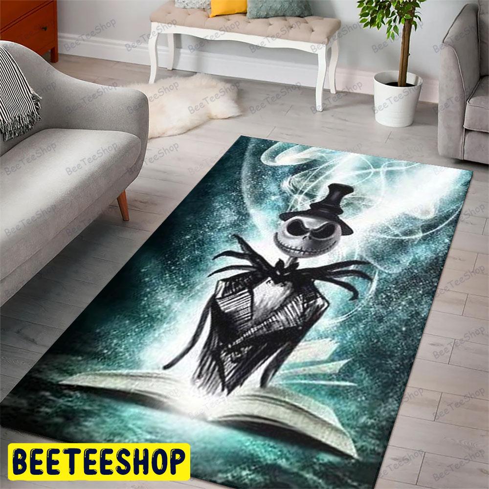 Blue Blinks Jack The Nightmare Before Christmas Halloween Beeteeshop Rug Rectangle