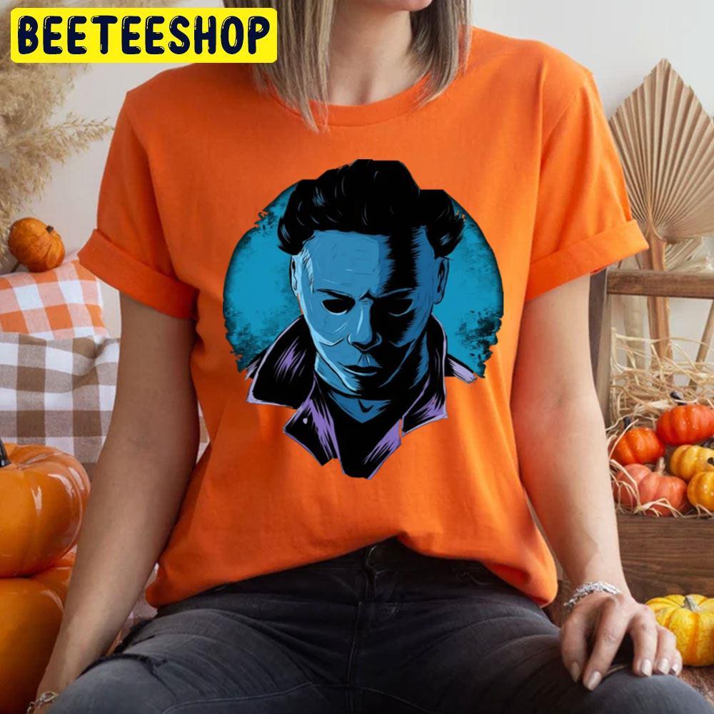 Blue Style Michael Myers Halloween Beeteeshop Trending Unisex T-Shirt