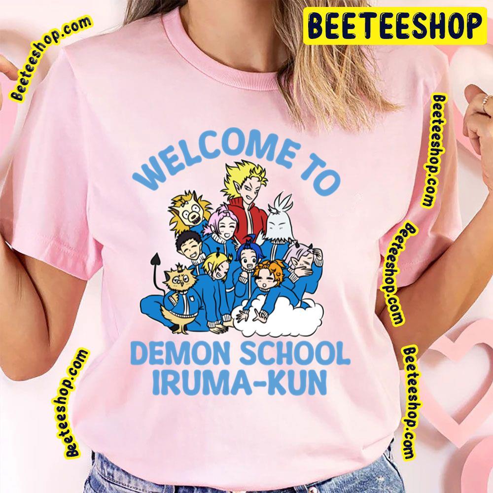 Blue Style Welcome To Demon School Iruma Beeteeshop Trending Unisex T-Shirt