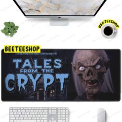 Blue Text Tales From The Crypt Demon Knight Halloween Beeteeshop Mouse Pad