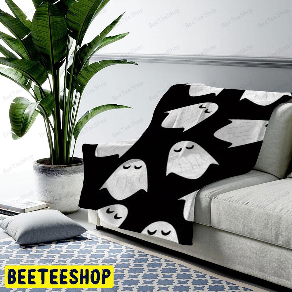 Boos Halloween Pattern 053 Beeteeshop US Cozy Blanket