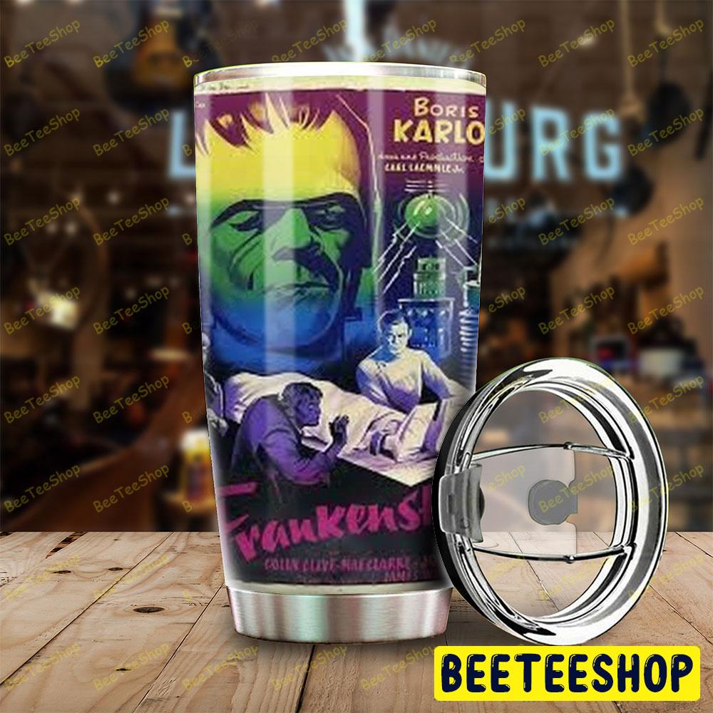 Boris Harloff Frankenstein Halloween Beeteeshop Tumbler