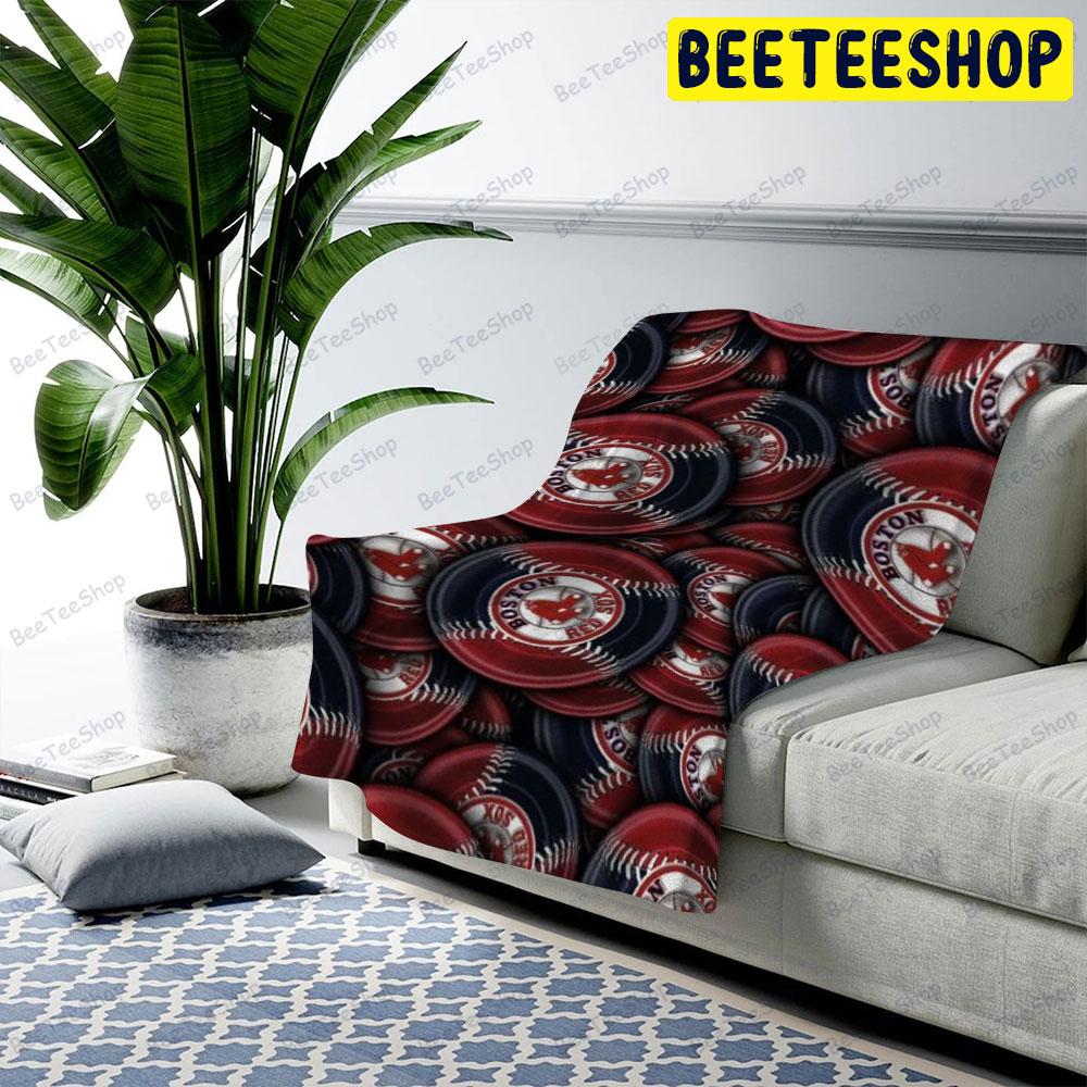 Boston Red Sox 22 American Sports Teams Beeteeshop US Cozy Blanket