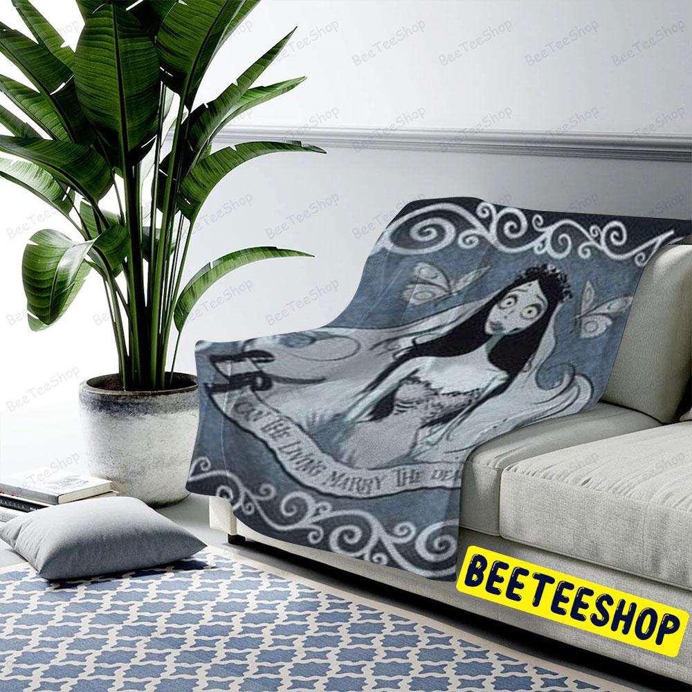 Bufterfly Corpse Bride Halloween Beeteeshop US Cozy Blanket