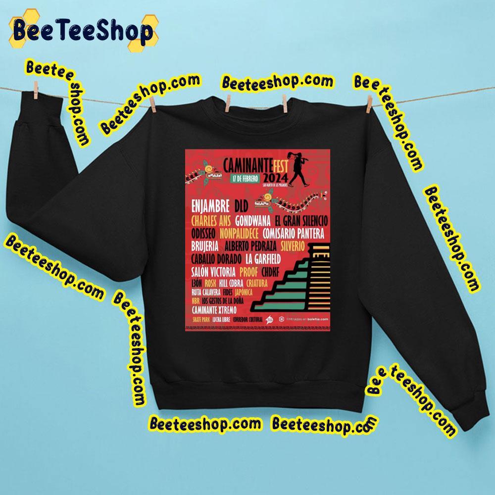 Caminante Fest 2024 Beeteeshop Trending Unisex Sweatshirt