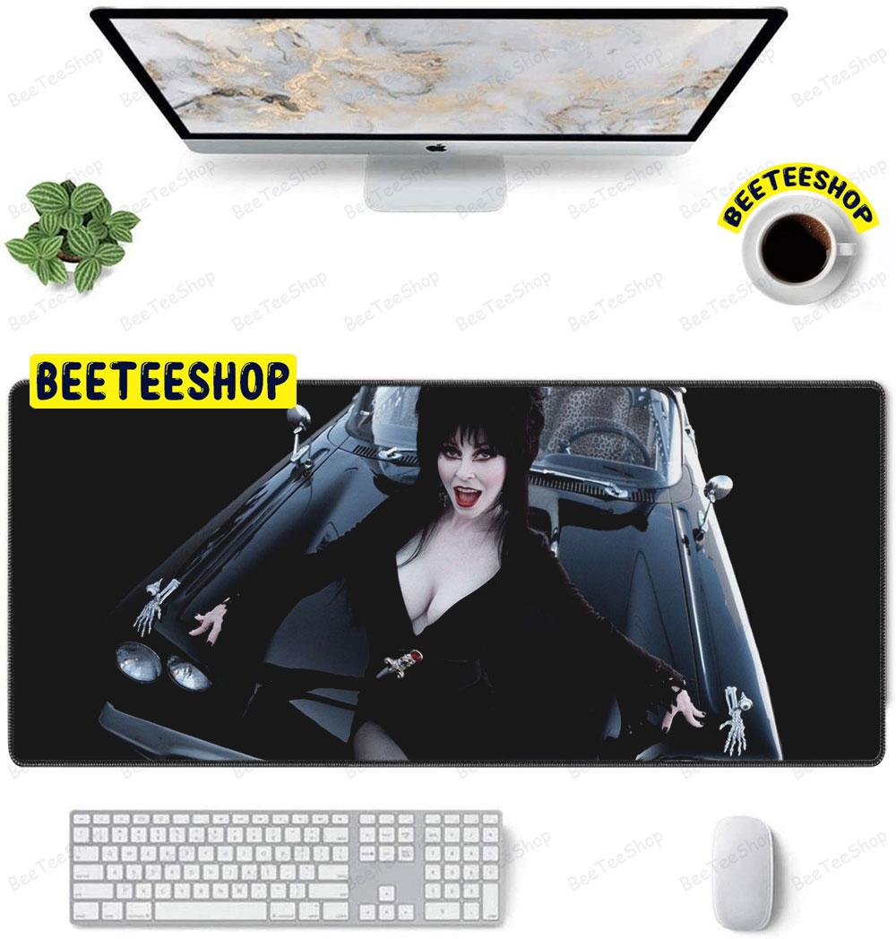 Car Elvira Mistress Of The Dark Halloween Beeteeshop Mouse Pad