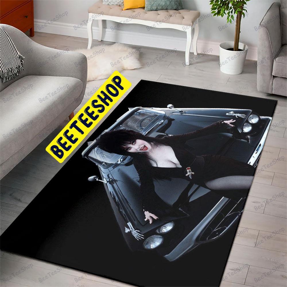 Car Elvira Mistress Of The Dark Halloween Beeteeshop Rug Rectangle