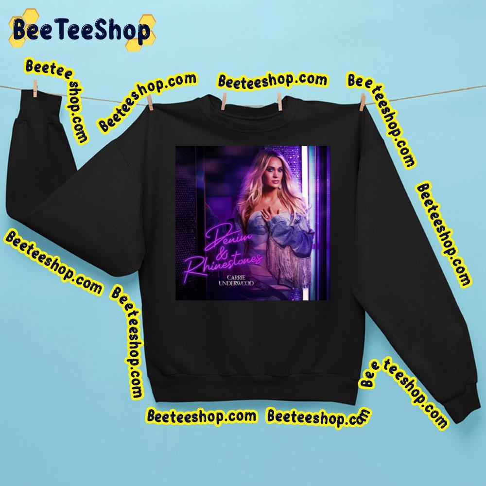 Carrie Underwood – Denim & Rhinestones Beeteeshop Trending Unisex Sweatshirt