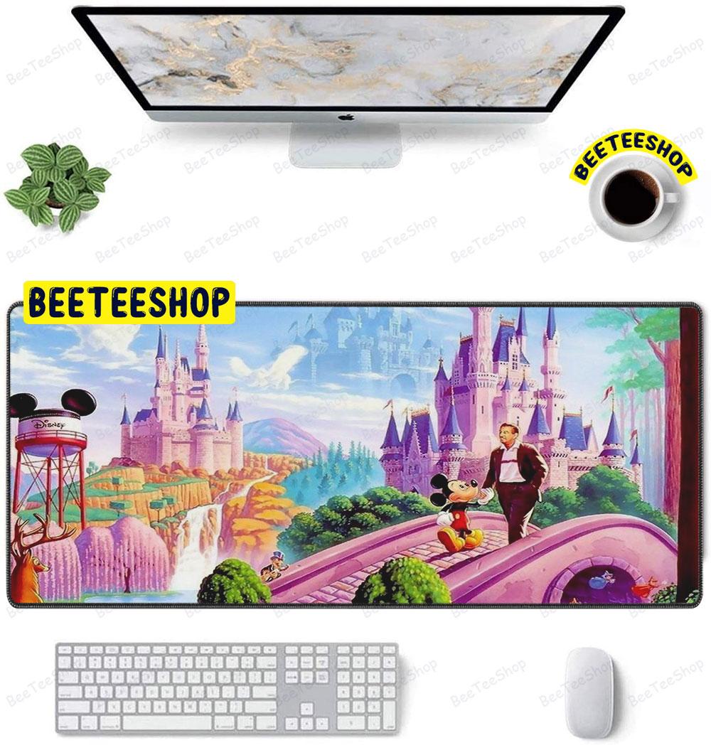 Castle The Wonderful World Of Disney Halloween Beeteeshop Mouse Pad