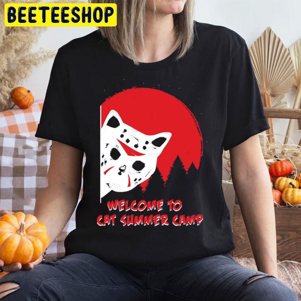 Cat Summer Jason Voorhees Halloween Beeteeshop Trending Unisex T-Shirt