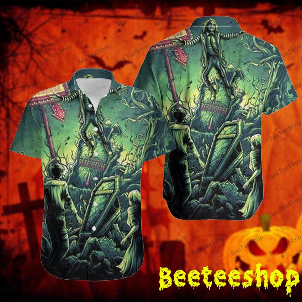 Cemetery Beetlejuice Halloween Beeteeshop Hawaii Shirt - Beeteeshop