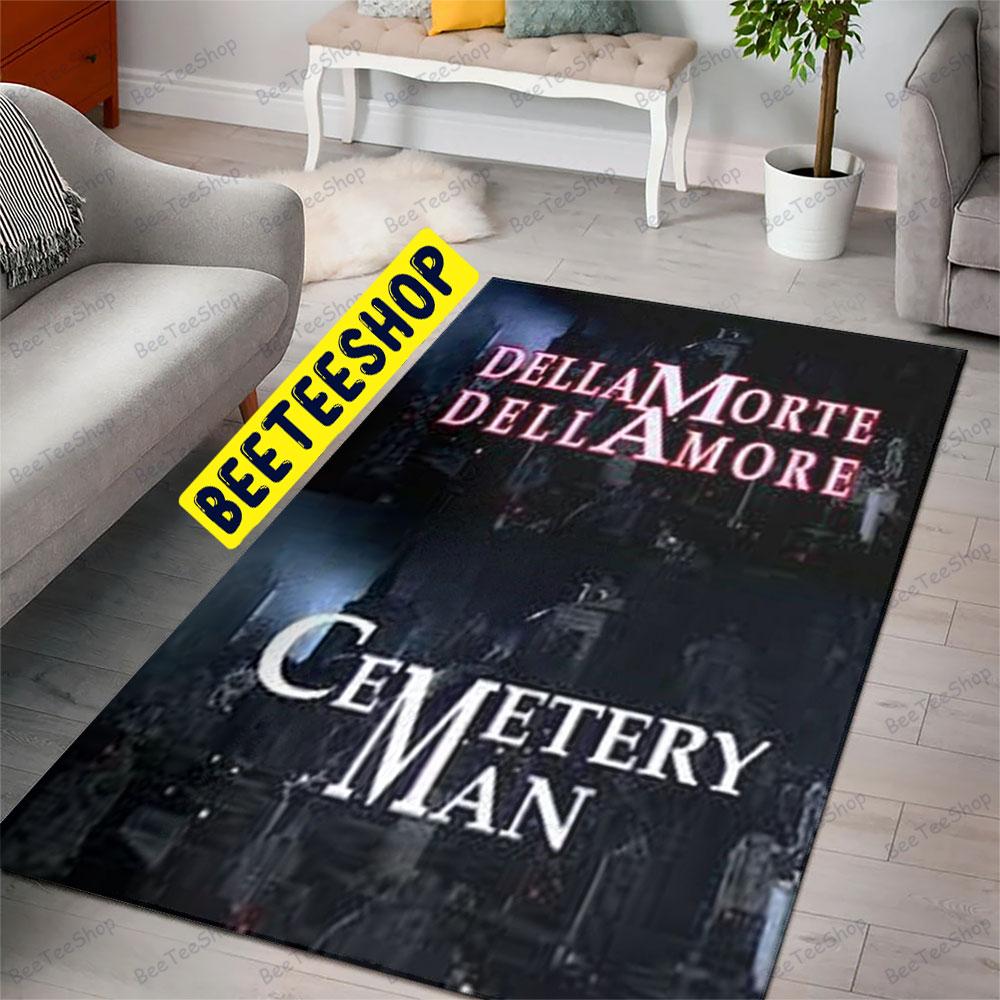 Cemetery Dellamorte Dellamore Halloween Beeteeshop Rug Rectangle