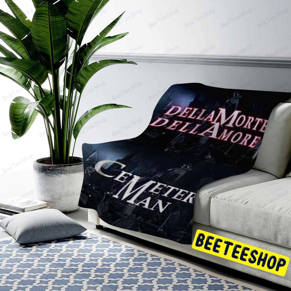 Cemetery Dellamorte Dellamore Halloween Beeteeshop US Cozy Blanket