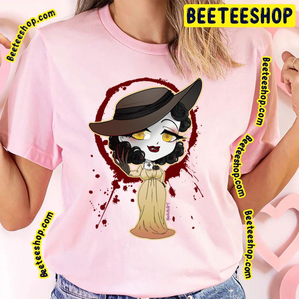 Chibi Lady Dimitrescu Resident Evil Village Beeteeshop Trending Unisex T-Shirt