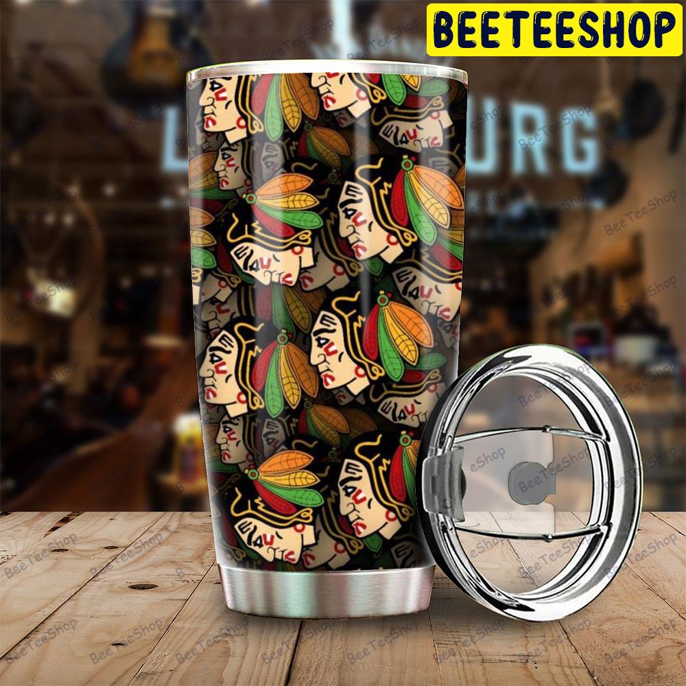 Chicago Blackhawks 22 American Sports Teams Beeteeshop Tumbler