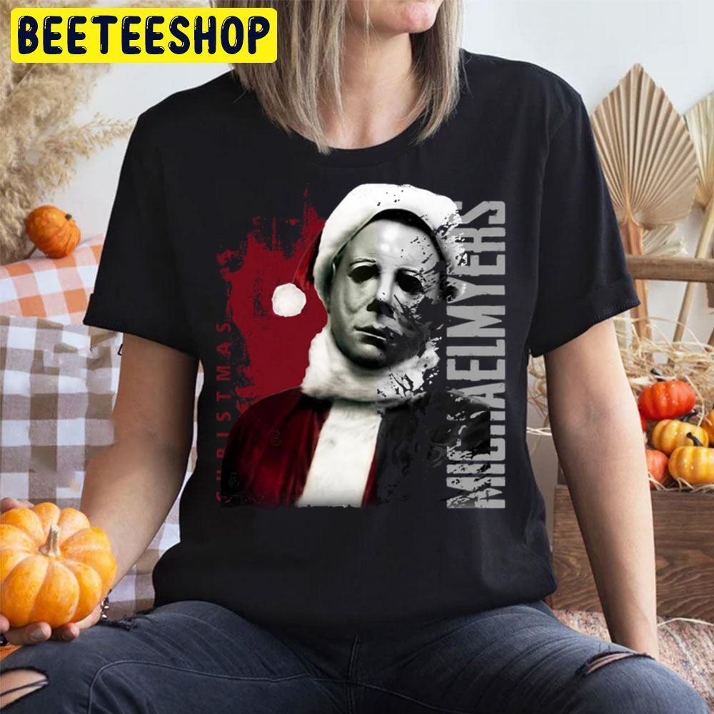 Christmas Scary Michael Myers Halloween Beeteeshop Trending Unisex T-Shirt