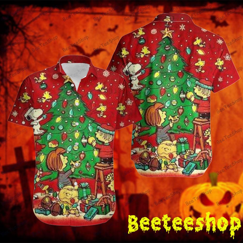 Christmas Tree It’s The Great Pumpkin Charlie Brown Halloween Beeteeshop Hawaii Shirt