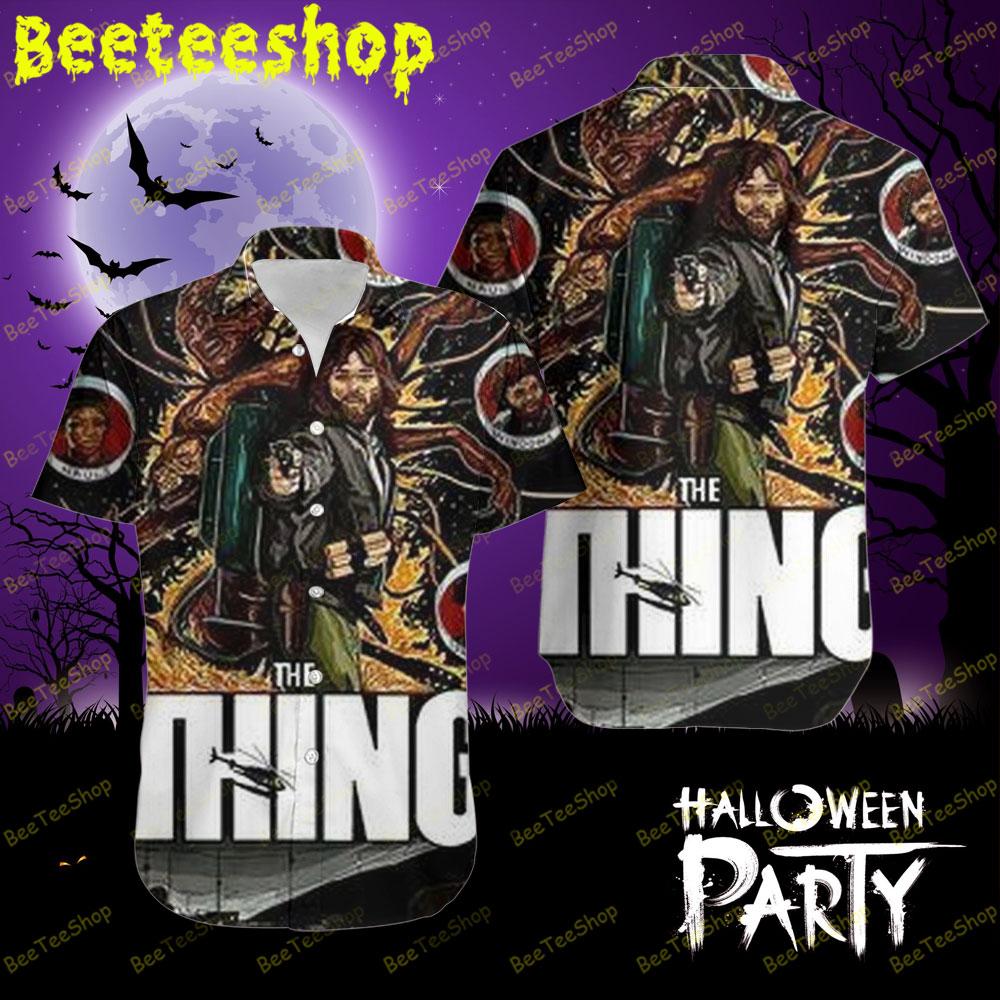 Circle Style The Thing Halloween Beeteeshop Hawaii Shirt