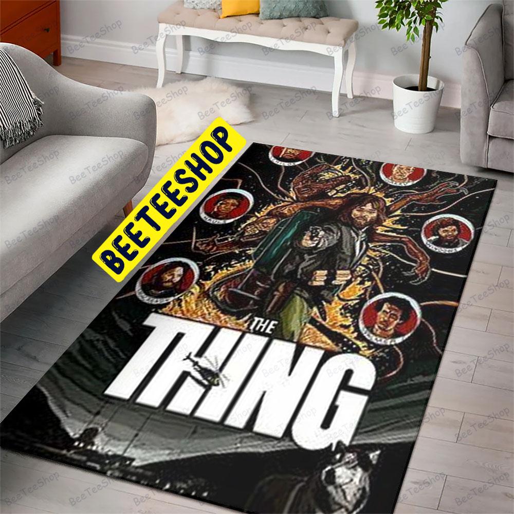 Circle Style The Thing Halloween Beeteeshop Rug Rectangle