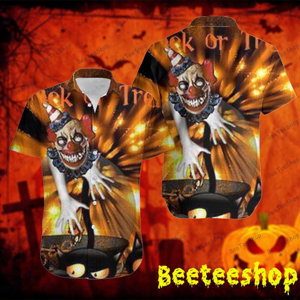 Clown Trick ‘R Treat Halloween Beeteeshop Hawaii Shirt