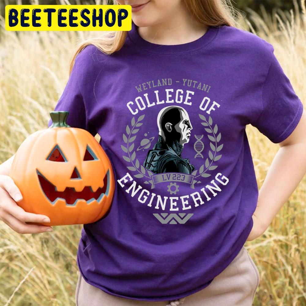 College Of Engineering Halloween Beeteeshop Trending Unisex T-Shirt