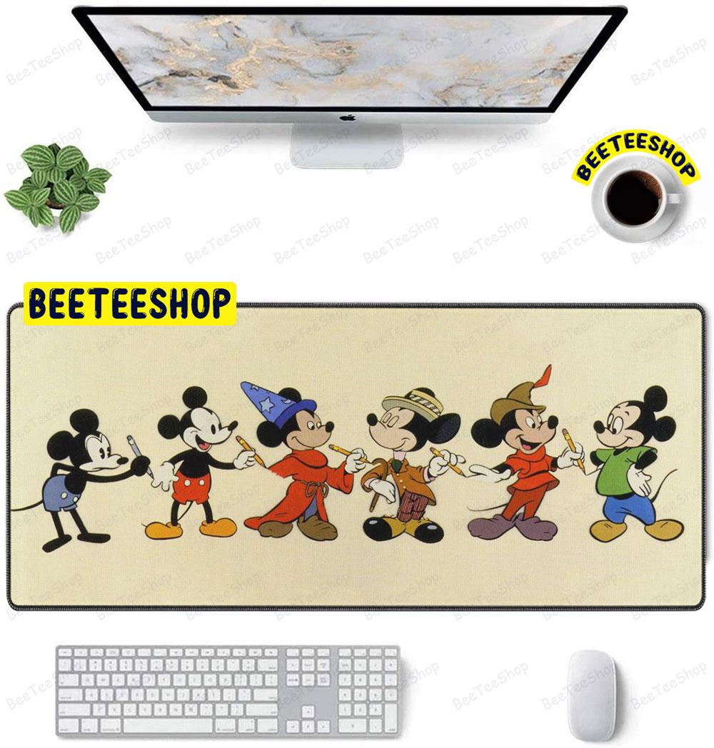 Color Mickey The Wonderful World Of Disney Halloween Beeteeshop Mouse Pad