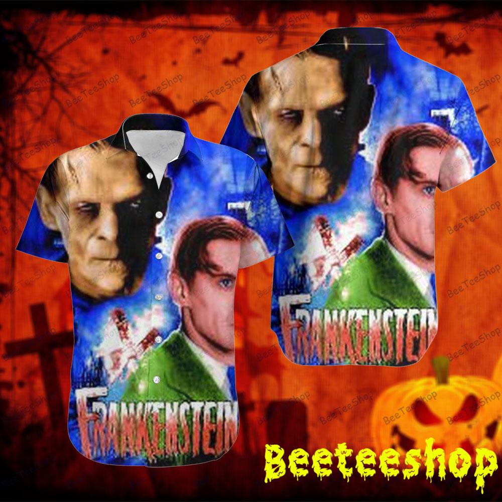 Color Movie Frankenstein Halloween Beeteeshop Hawaii Shirt