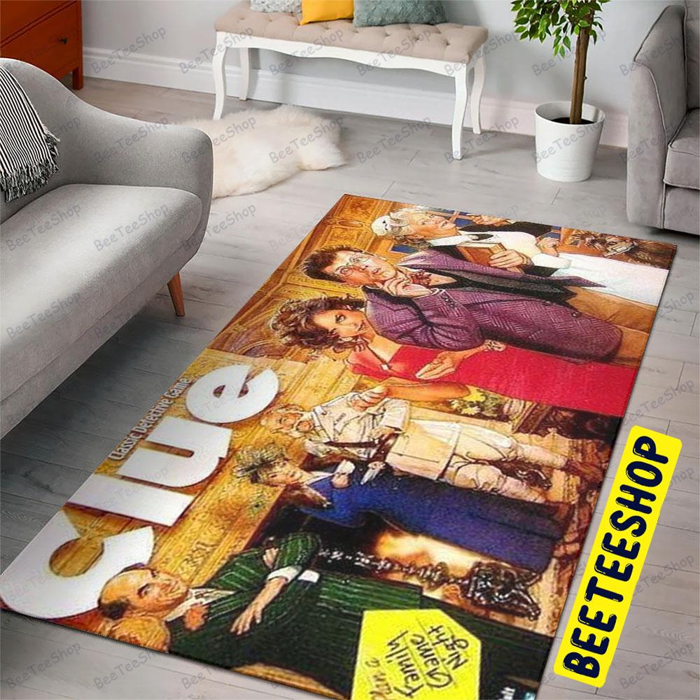 Color Retro Movie Clue Halloween Beeteeshop Rug Rectangle