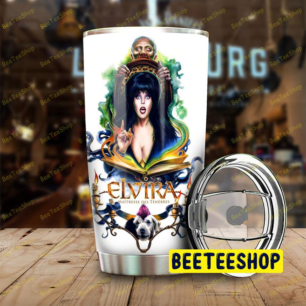 Color Smoke Elvira Mistress Of The Dark Halloween Beeteeshop Tumbler