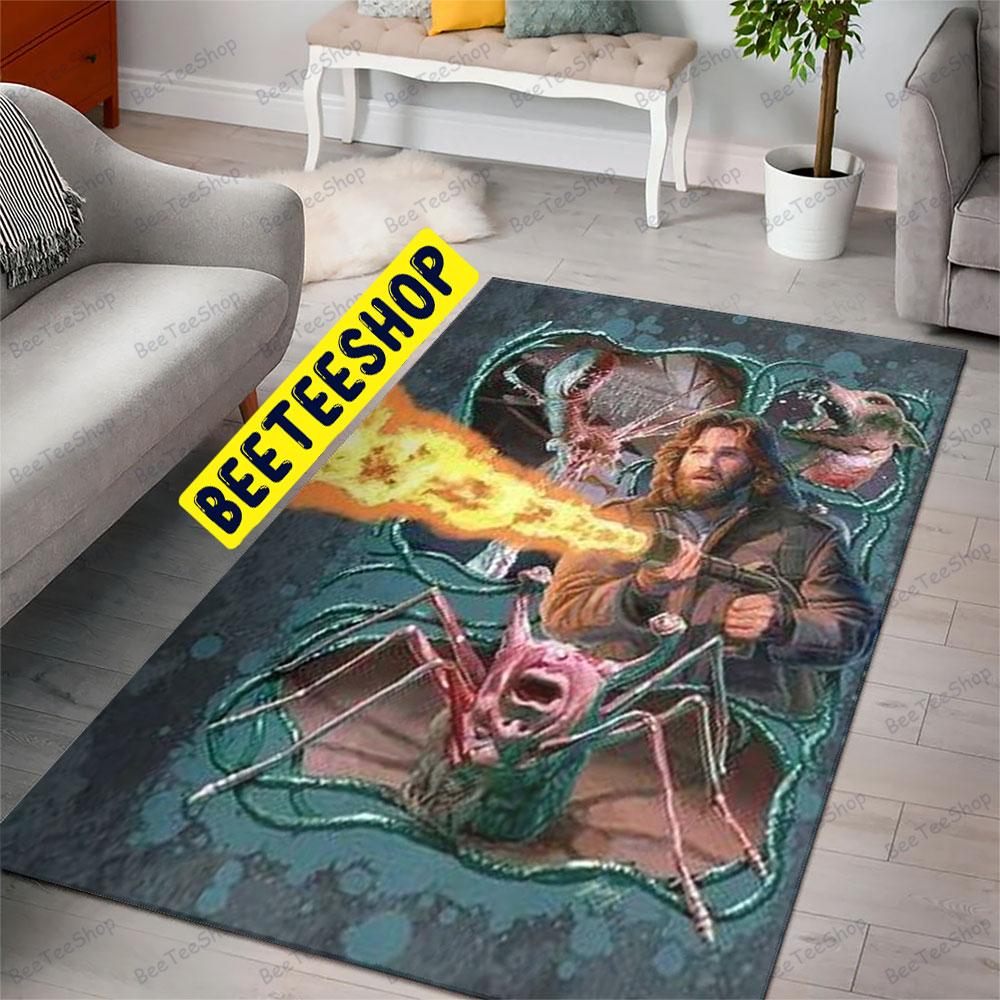 Combat The Thing Halloween Beeteeshop Rug Rectangle