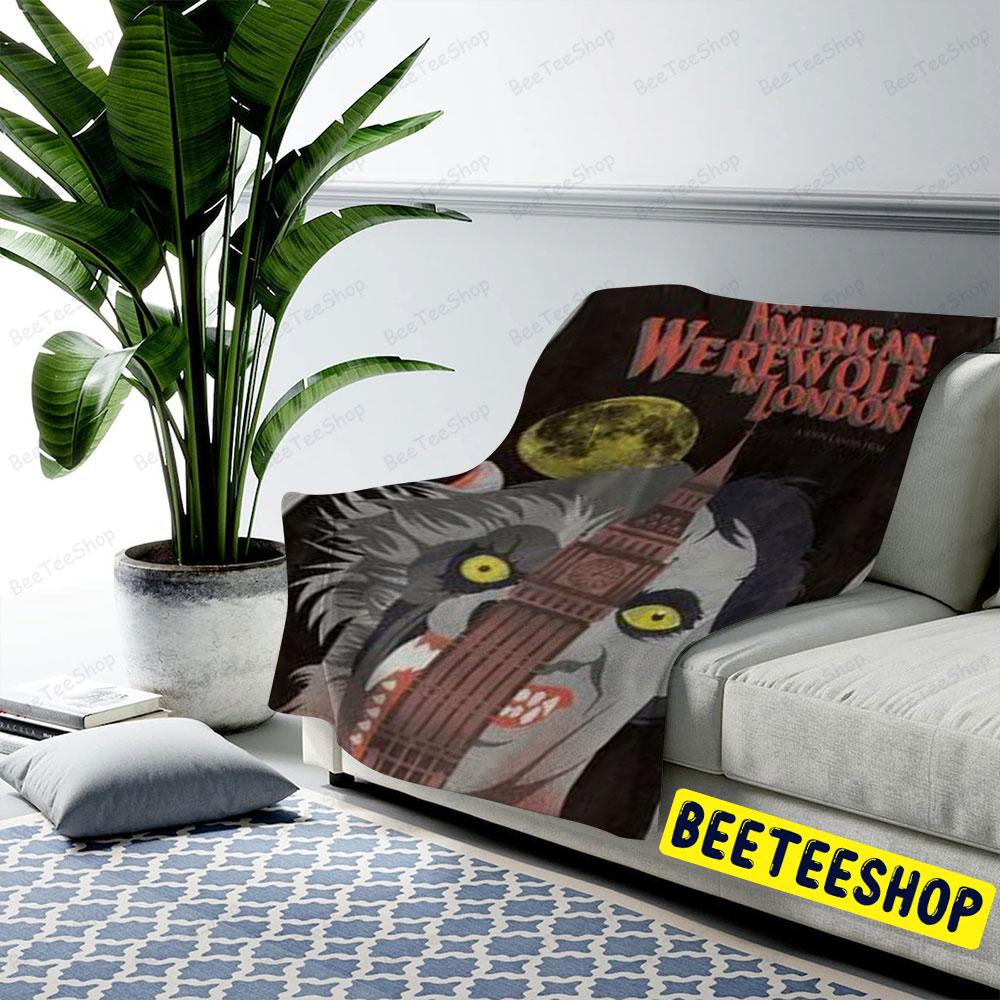 Combine An American Werewolf In London Halloween Beeteeshop US Cozy Blanket