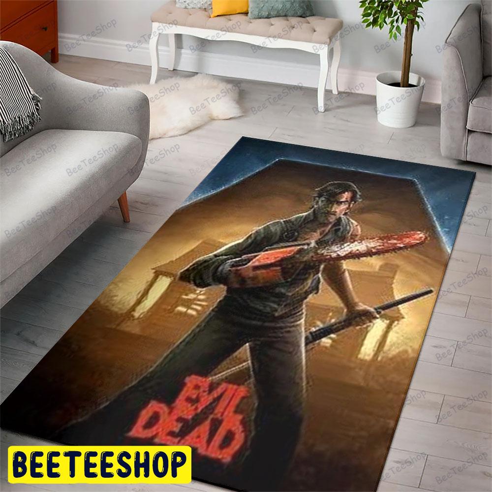 Cool Ash Williams Evil Dead Ii Halloween Beeteeshop Rug Rectangle